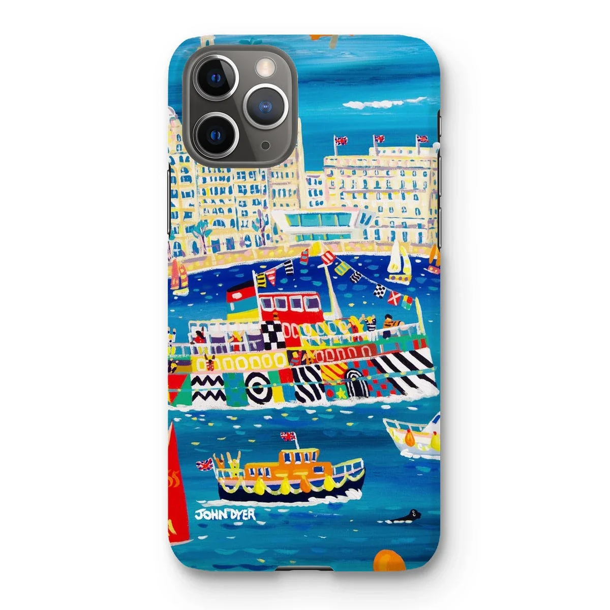 Snap Art Phone Case. Liverpool Mersey River Dazzle Ferry. Artist John Dyer. Cornwall Art Gallery - Image 25