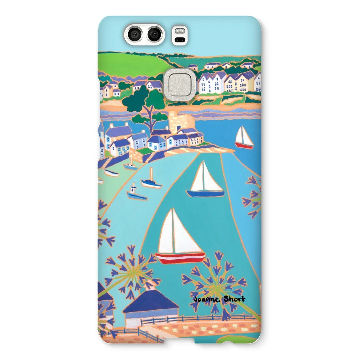 Snap Art Phone Case. Polruan & Fowey River. Artist Joanne Short. Cornwall Art Gallery - Image 22