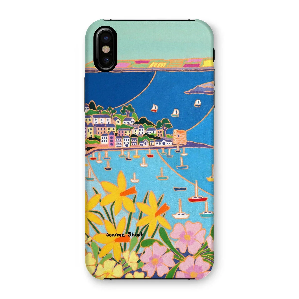 Snap Art Phone Case. Polruan, Fowey River. Artist Joanne Short. Cornwall Art Gallery - Image 36