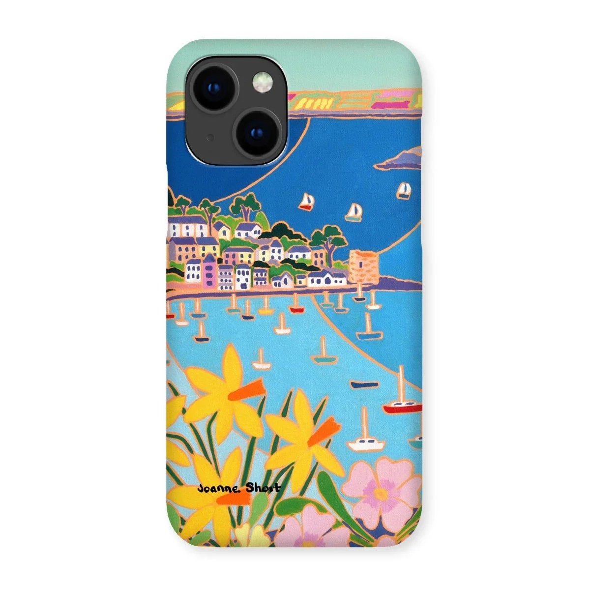 Snap Art Phone Case. Polruan, Fowey River. Artist Joanne Short. Cornwall Art Gallery - Image 44