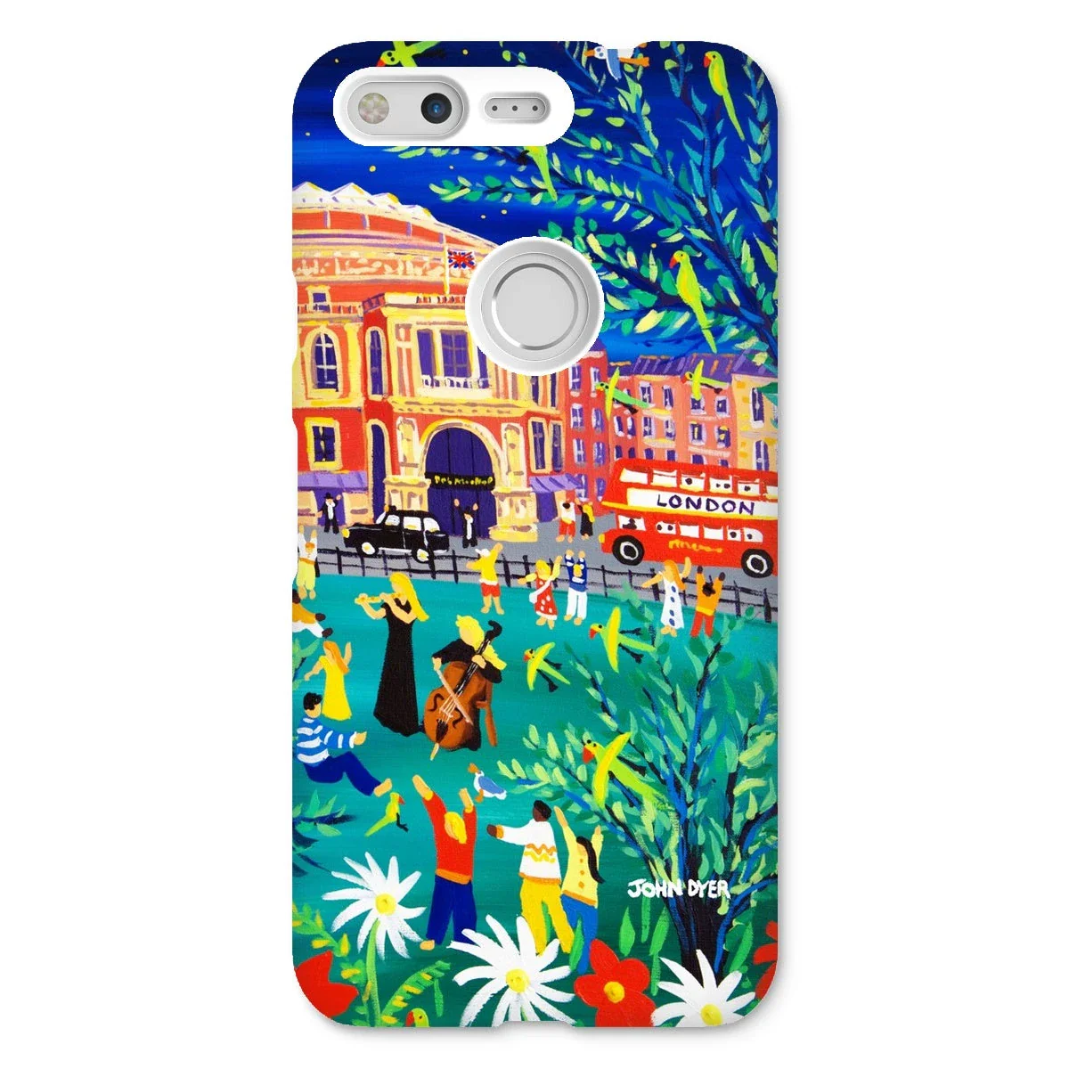 Snap Art Phone Case. Royal Albert Hall, Hyde park, London. Musicians. Artist John Dyer. Cornwall Art Gallery - Image 16