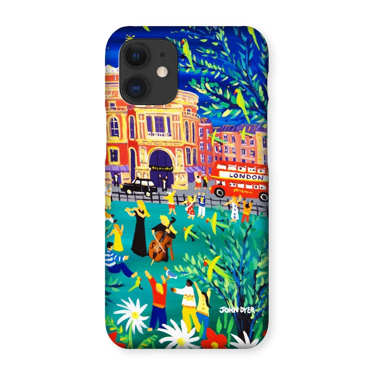 Snap Art Phone Case. Royal Albert Hall, Hyde park, London. Musicians. Artist John Dyer. Cornwall Art Gallery - Image 28