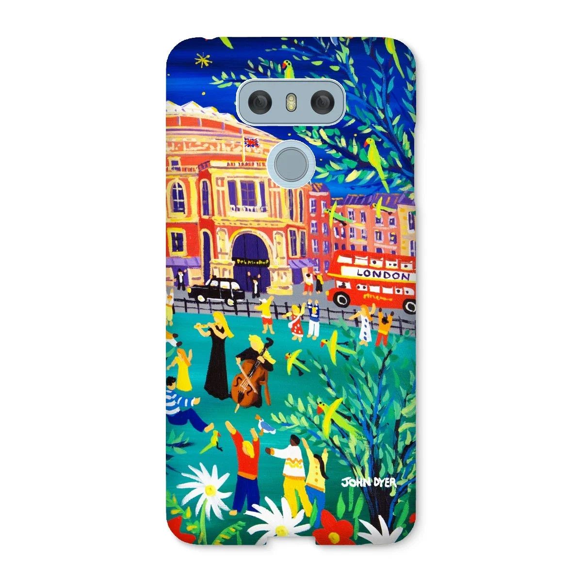 Snap Art Phone Case. Royal Albert Hall, Hyde park, London. Musicians. Artist John Dyer. Cornwall Art Gallery - Image 38