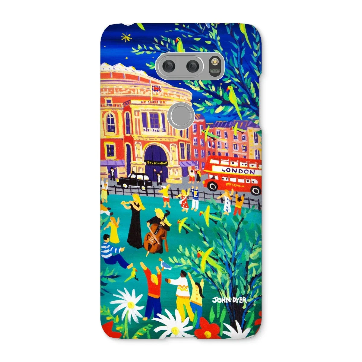 Snap Art Phone Case. Royal Albert Hall, Hyde park, London. Musicians. Artist John Dyer. Cornwall Art Gallery - Image 40
