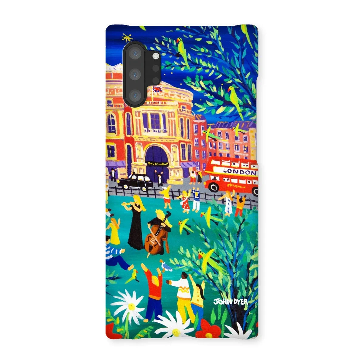 Snap Art Phone Case. Royal Albert Hall, Hyde park, London. Musicians. Artist John Dyer. Cornwall Art Gallery - Image 9