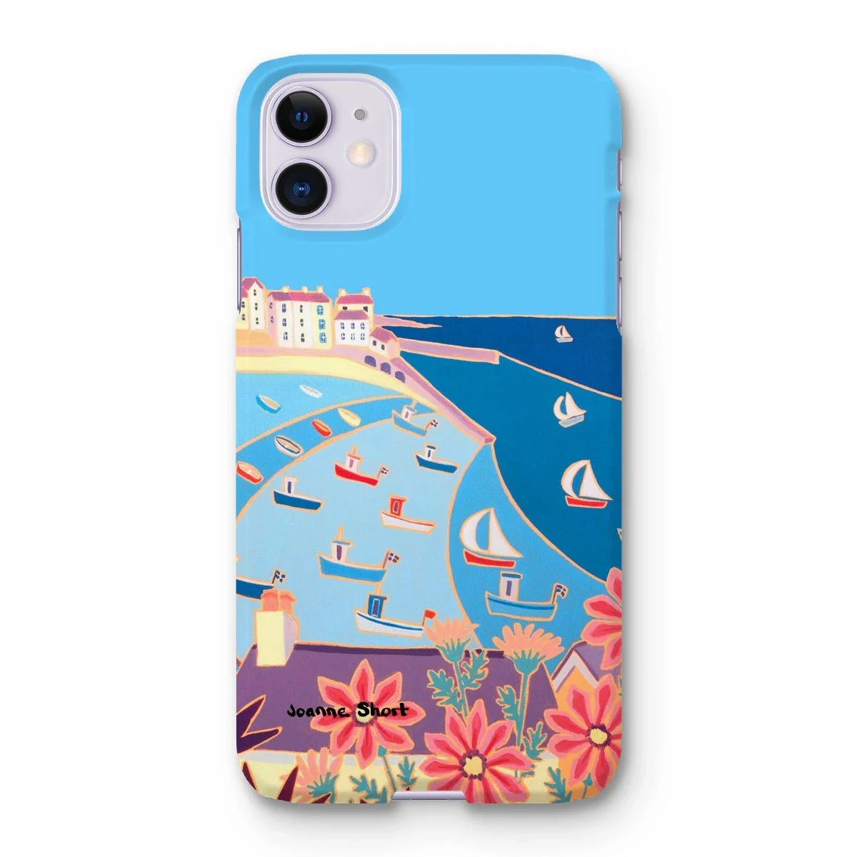 Snap Art Phone Case. St Ives Harbour. Artist Joanne Short. Cornwall Art Gallery - Image 24