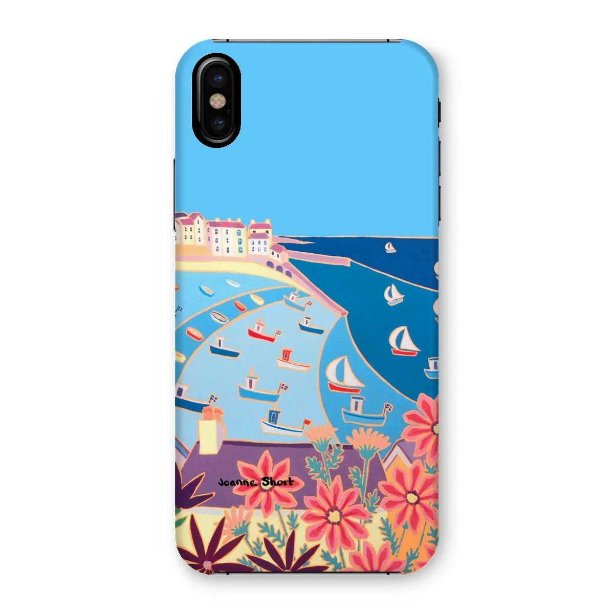 Snap Art Phone Case. St Ives Harbour. Artist Joanne Short. Cornwall Art Gallery - Image 36