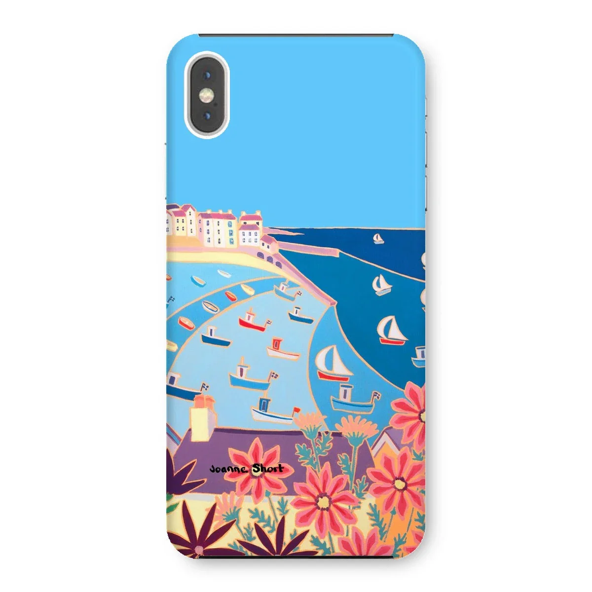 Snap Art Phone Case. St Ives Harbour. Artist Joanne Short. Cornwall Art Gallery - Image 37