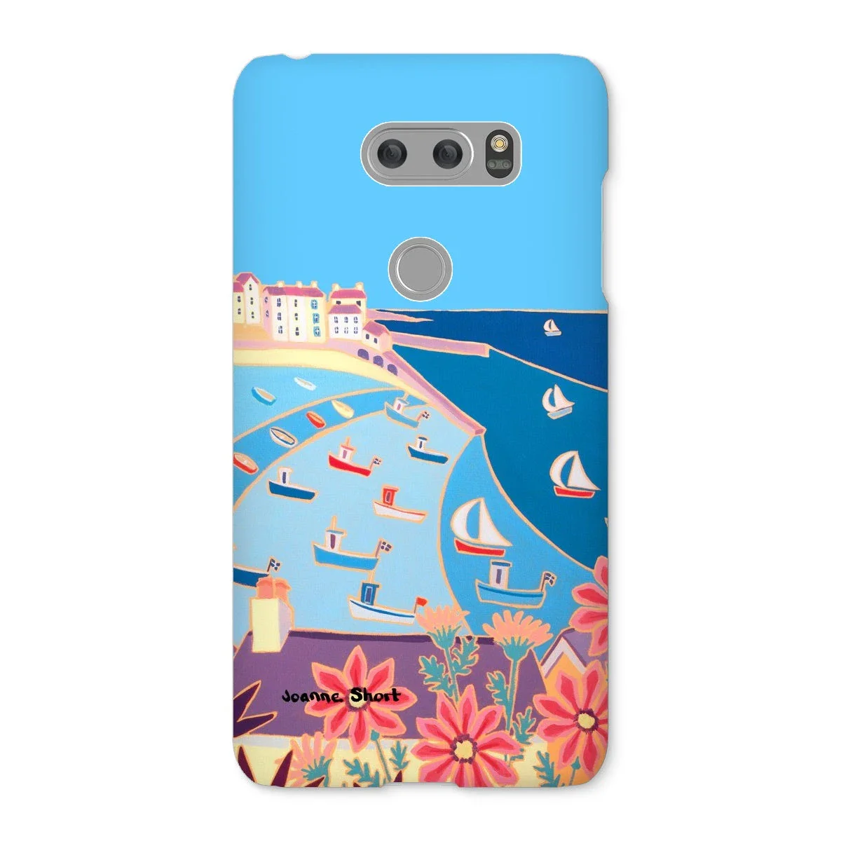 Snap Art Phone Case. St Ives Harbour. Artist Joanne Short. Cornwall Art Gallery - Image 40