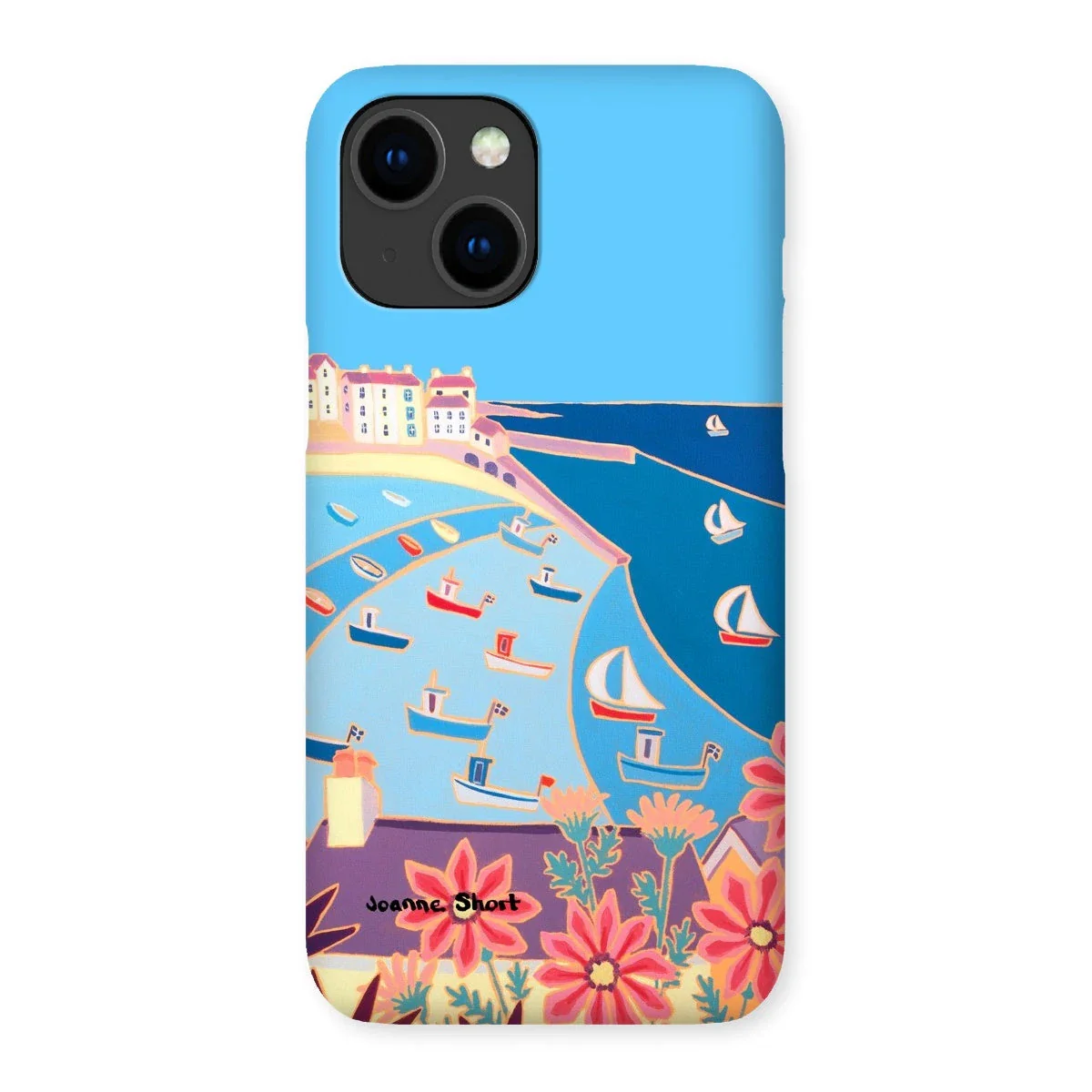 Snap Art Phone Case. St Ives Harbour. Artist Joanne Short. Cornwall Art Gallery - Image 46