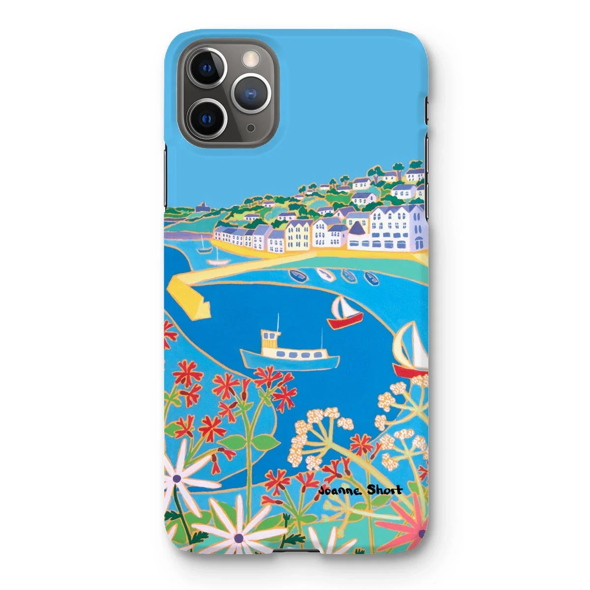 Snap Art Phone Case. St Mawes. Artist Joanne Short. Cornwall Art Gallery - Image 26