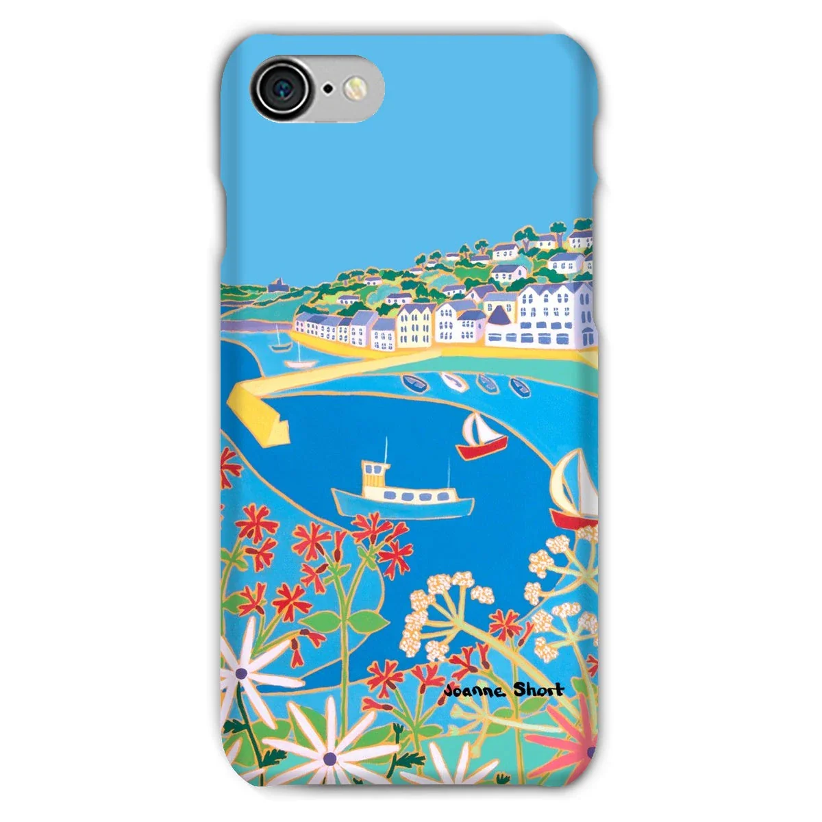 Snap Art Phone Case. St Mawes. Artist Joanne Short. Cornwall Art Gallery - Image 31