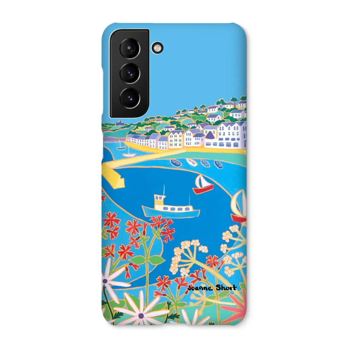 Snap Art Phone Case. St Mawes. Artist Joanne Short. Cornwall Art Gallery - Image 41