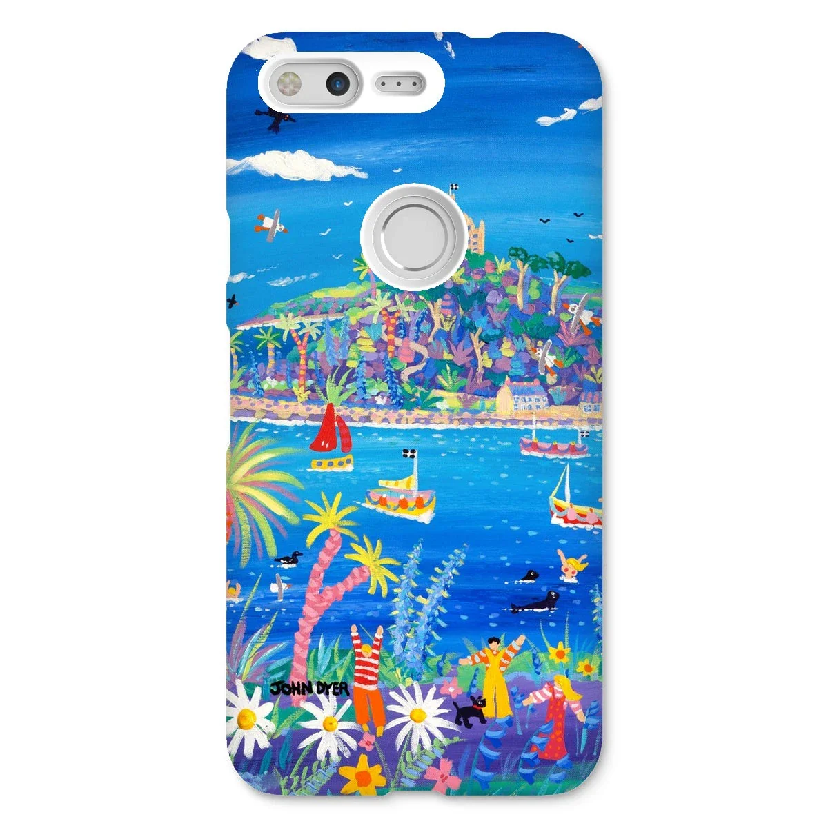 Snap Art Phone Case. St Michael's Mount. Artist John Dyer. Cornwall Art Gallery - Image 16