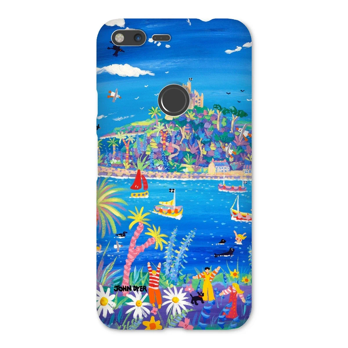 Snap Art Phone Case. St Michael's Mount. Artist John Dyer. Cornwall Art Gallery - Image 19
