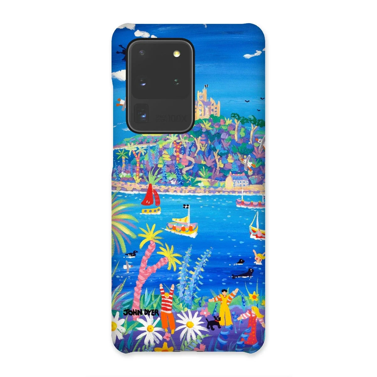 Snap Art Phone Case. St Michael's Mount. Artist John Dyer. Cornwall Art Gallery - Image 2