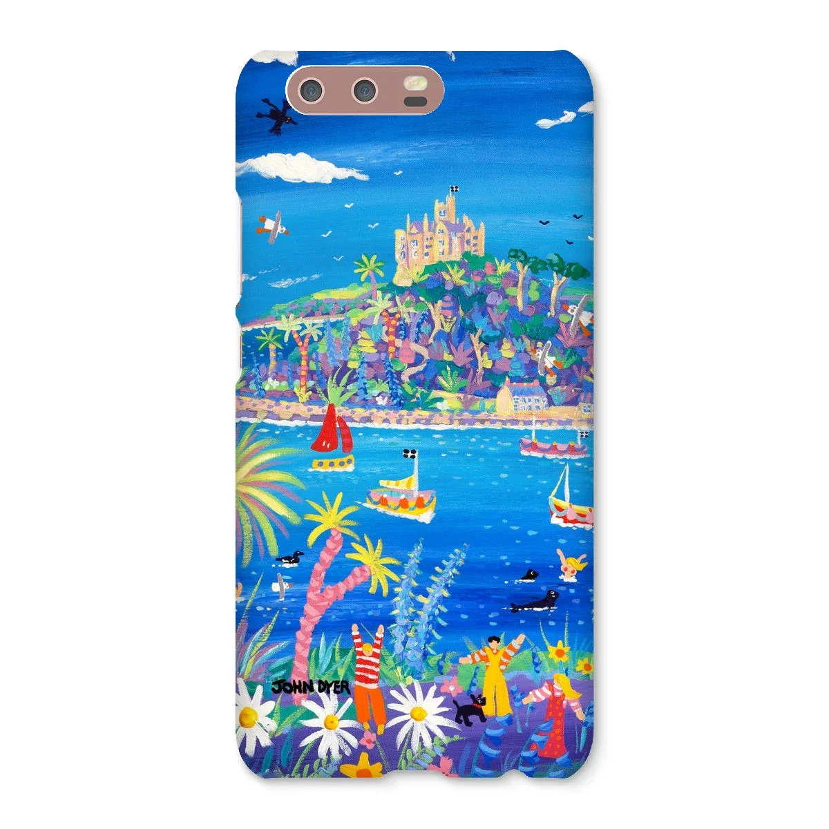 Snap Art Phone Case. St Michael's Mount. Artist John Dyer. Cornwall Art Gallery - Image 20