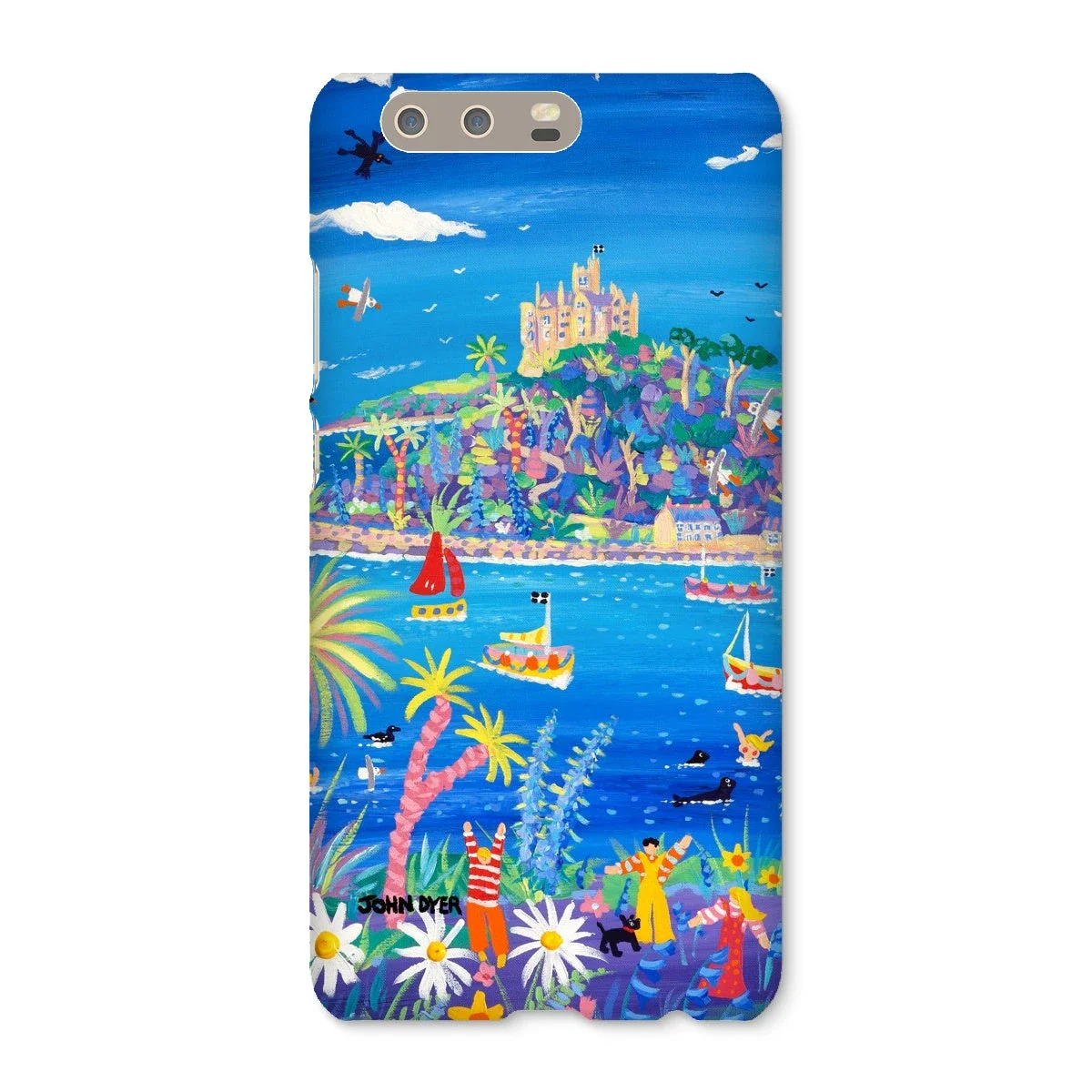 Snap Art Phone Case. St Michael's Mount. Artist John Dyer. Cornwall Art Gallery - Image 21