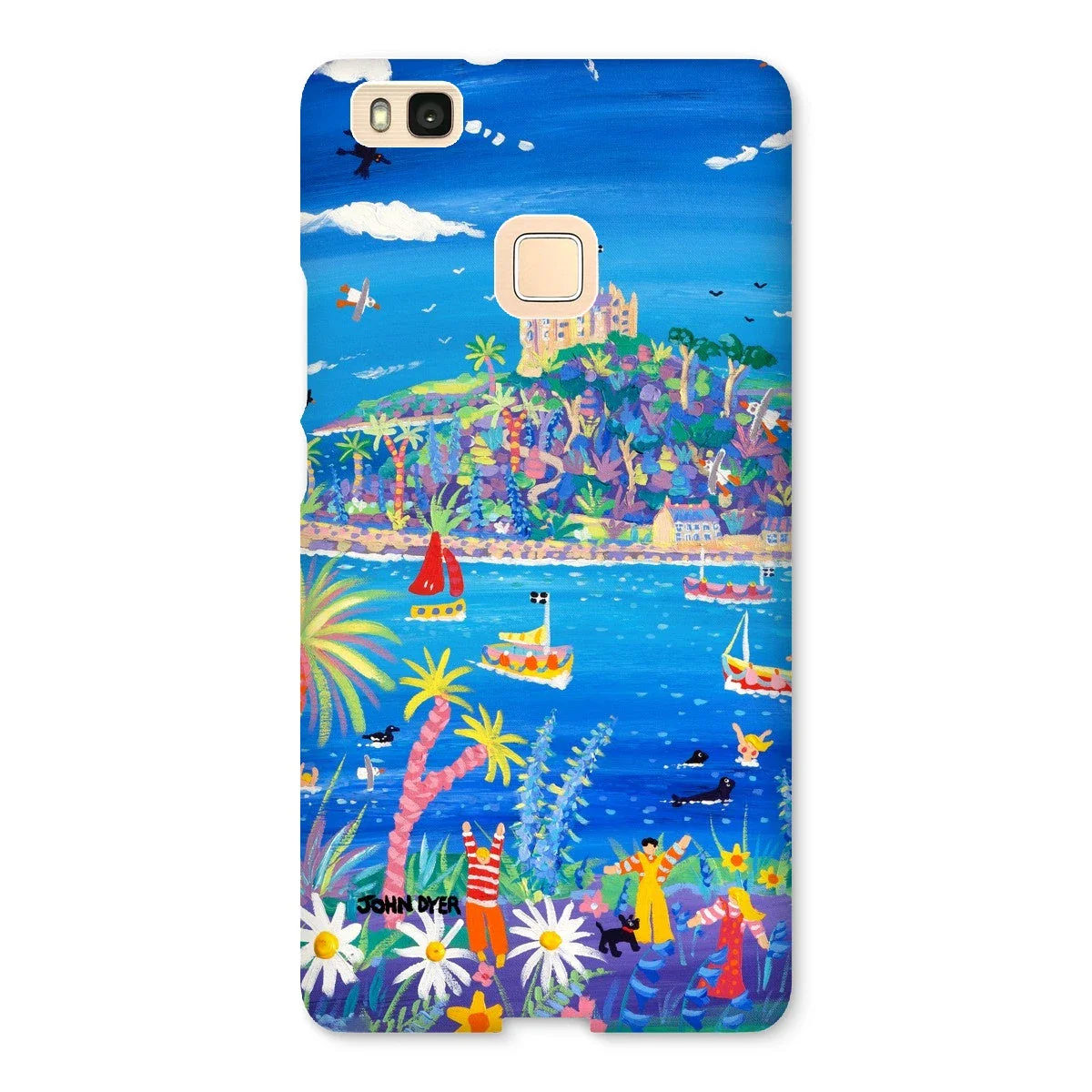 Snap Art Phone Case. St Michael's Mount. Artist John Dyer. Cornwall Art Gallery - Image 23