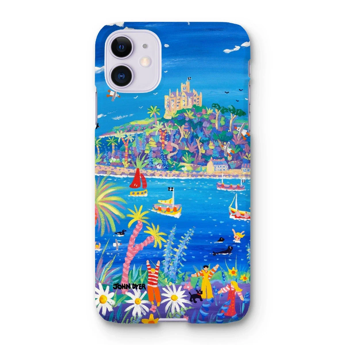 Snap Art Phone Case. St Michael's Mount. Artist John Dyer. Cornwall Art Gallery - Image 24