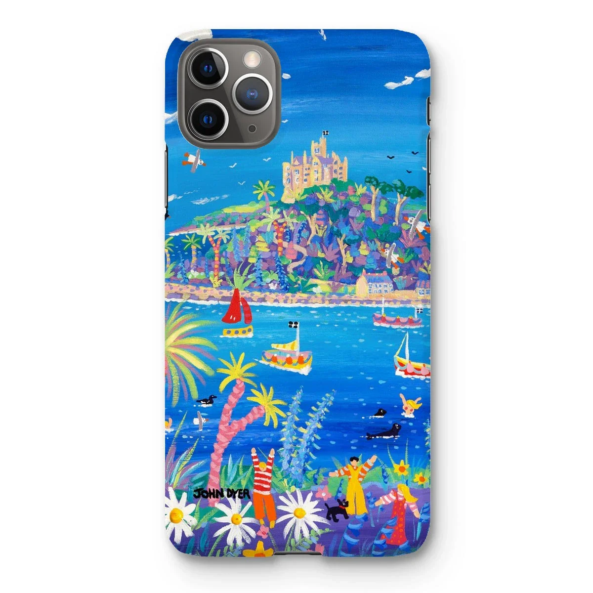 Snap Art Phone Case. St Michael's Mount. Artist John Dyer. Cornwall Art Gallery - Image 26