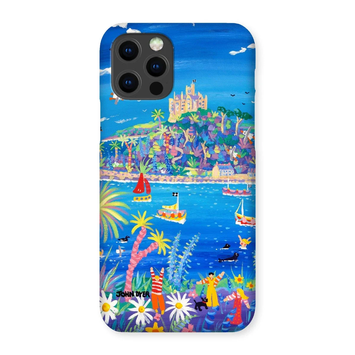 Snap Art Phone Case. St Michael's Mount. Artist John Dyer. Cornwall Art Gallery - Image 29
