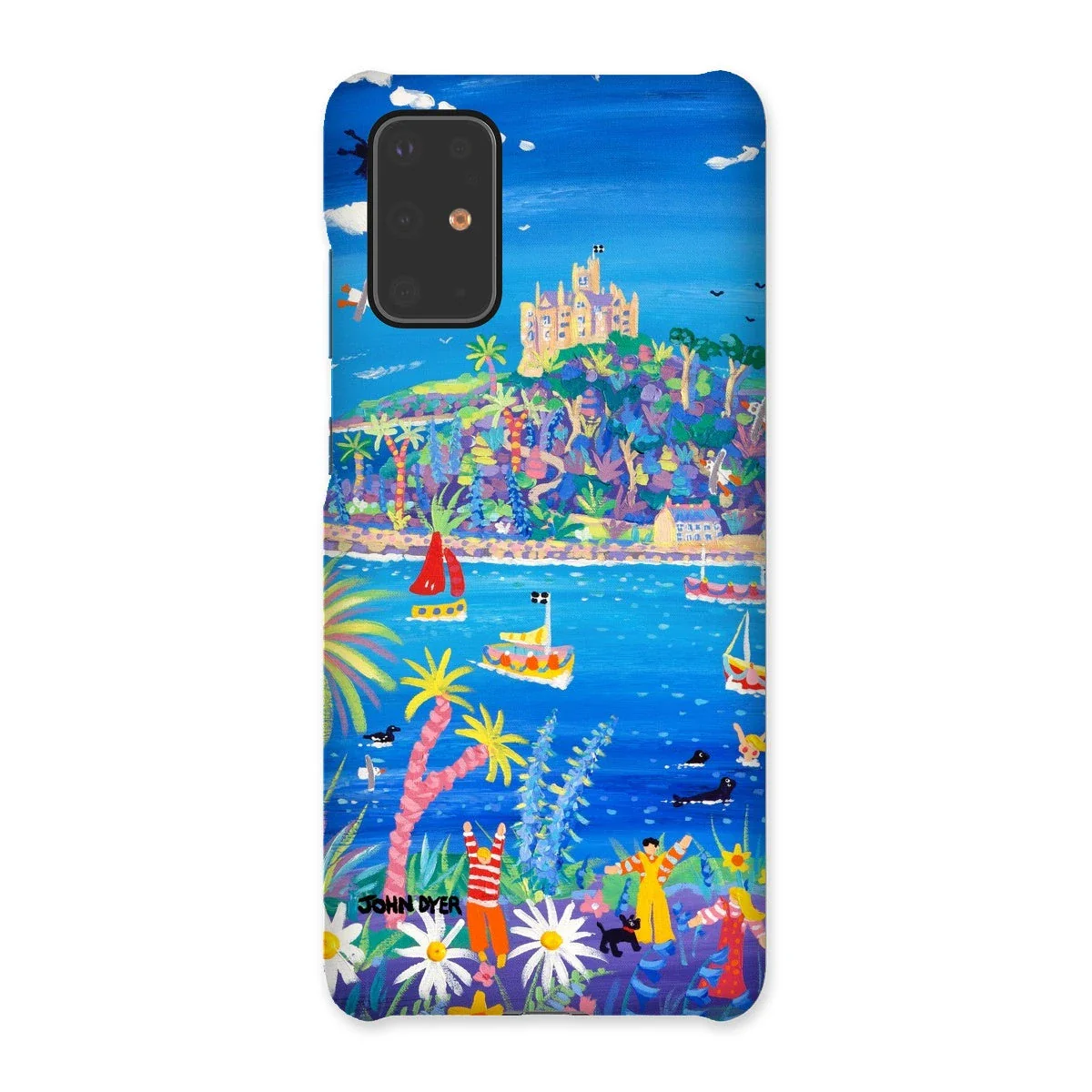 Snap Art Phone Case. St Michael's Mount. Artist John Dyer. Cornwall Art Gallery - Image 3