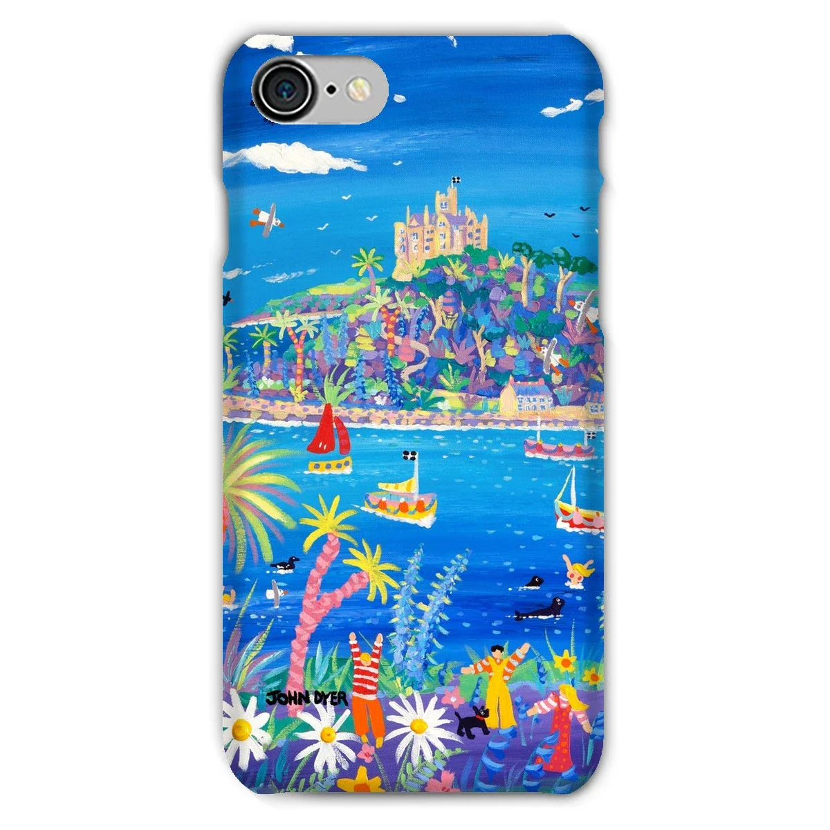 Snap Art Phone Case. St Michael's Mount. Artist John Dyer. Cornwall Art Gallery - Image 31