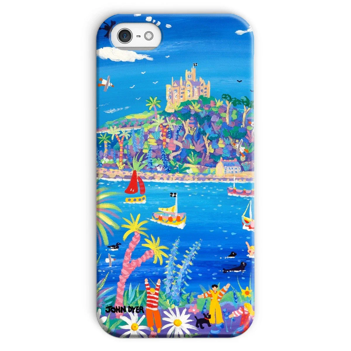 Snap Art Phone Case. St Michael's Mount. Artist John Dyer. Cornwall Art Gallery - Image 33