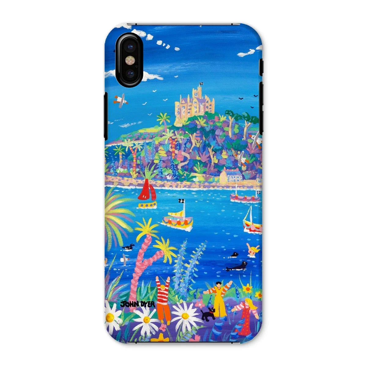 Snap Art Phone Case. St Michael's Mount. Artist John Dyer. Cornwall Art Gallery - Image 34