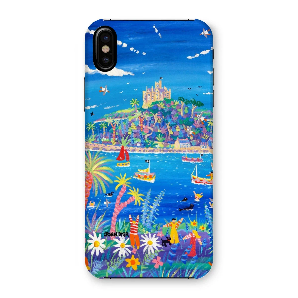 Snap Art Phone Case. St Michael's Mount. Artist John Dyer. Cornwall Art Gallery - Image 36