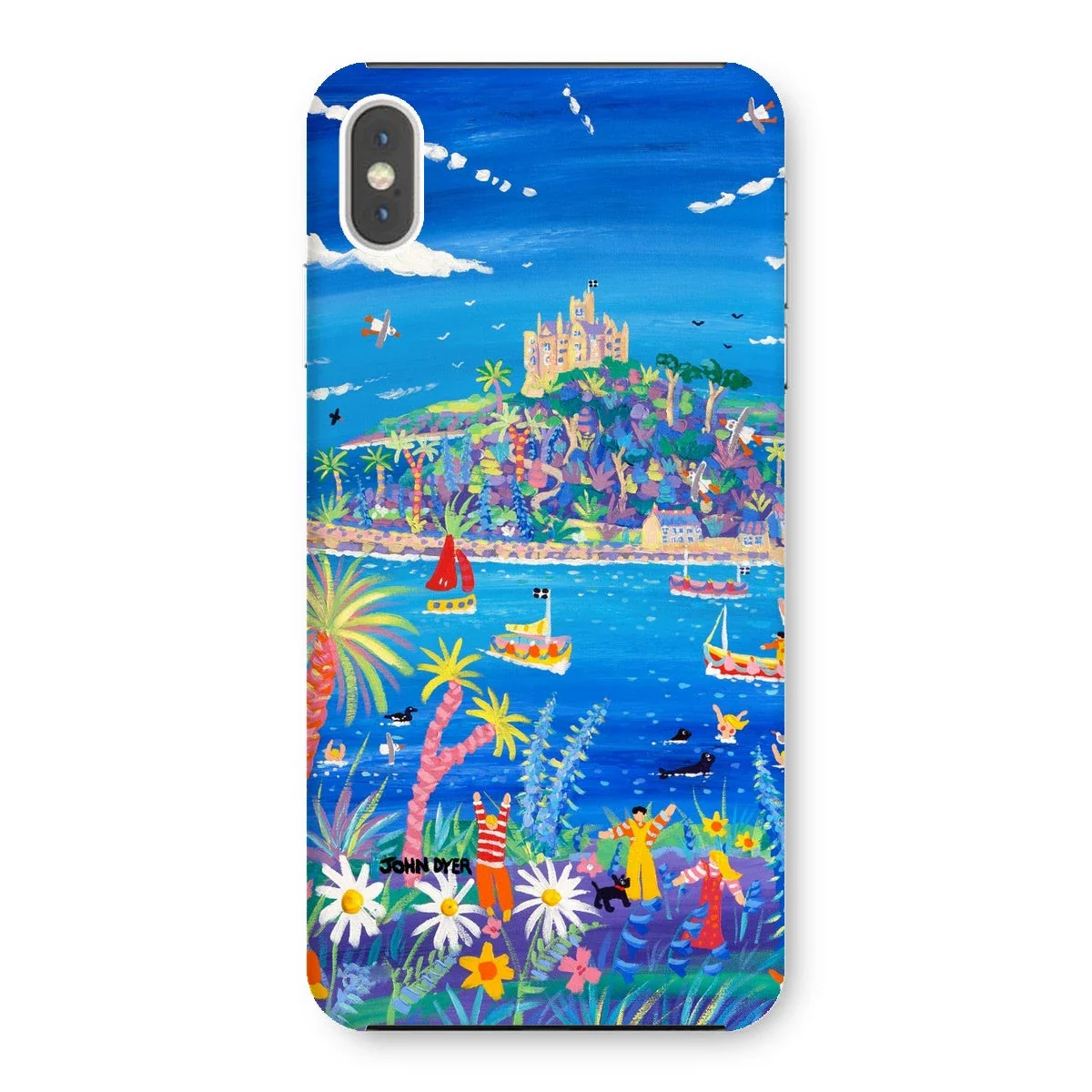 Snap Art Phone Case. St Michael's Mount. Artist John Dyer. Cornwall Art Gallery - Image 37