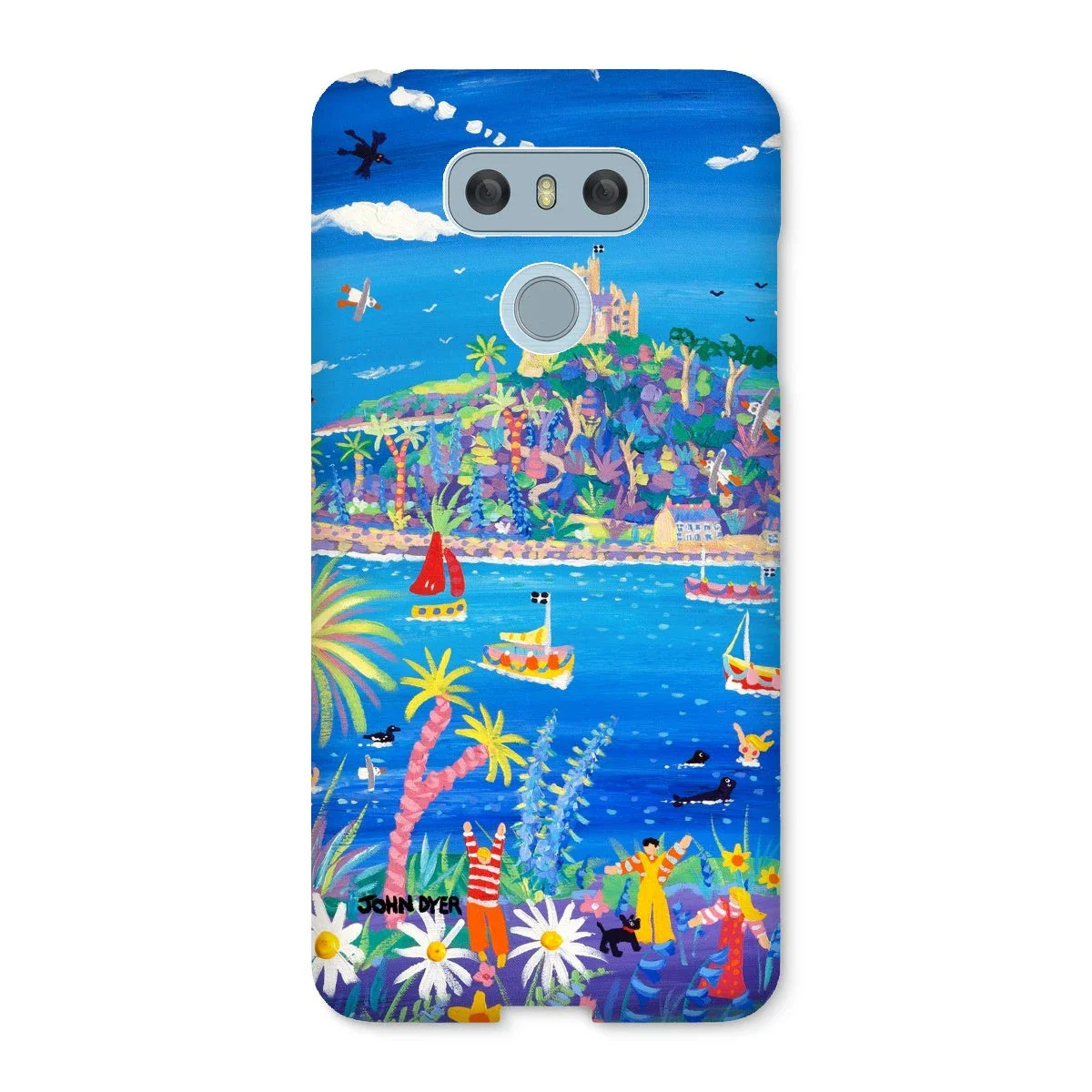 Snap Art Phone Case. St Michael's Mount. Artist John Dyer. Cornwall Art Gallery - Image 38