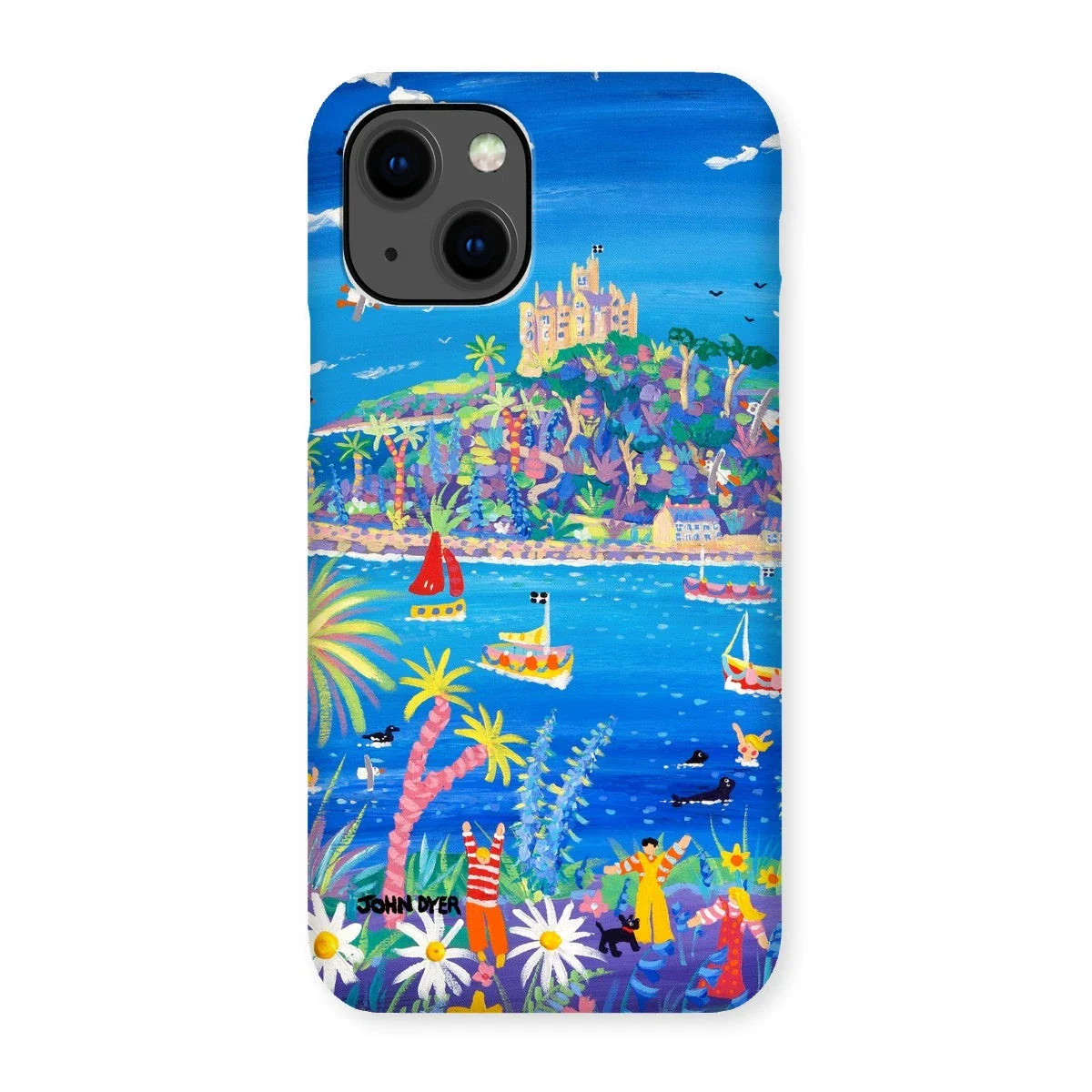 Snap Art Phone Case. St Michael's Mount. Artist John Dyer. Cornwall Art Gallery - Image 4