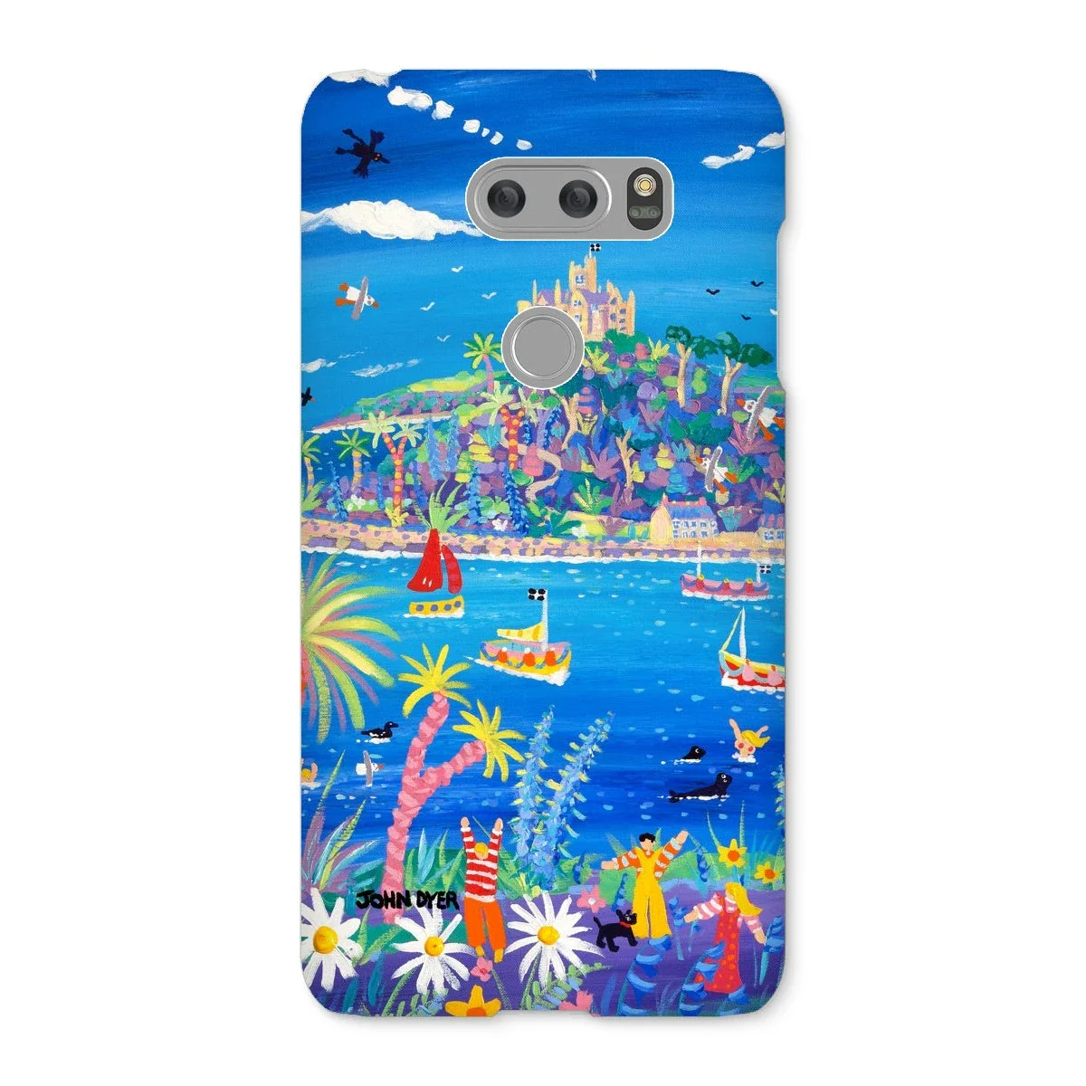Snap Art Phone Case. St Michael's Mount. Artist John Dyer. Cornwall Art Gallery - Image 40