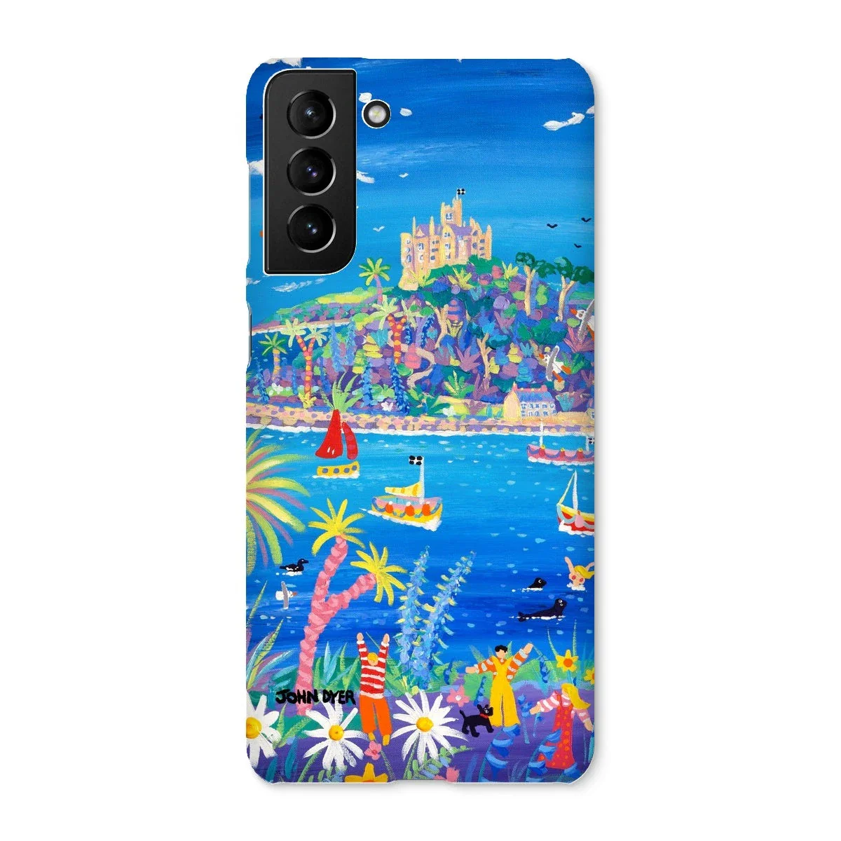 Snap Art Phone Case. St Michael's Mount. Artist John Dyer. Cornwall Art Gallery - Image 42