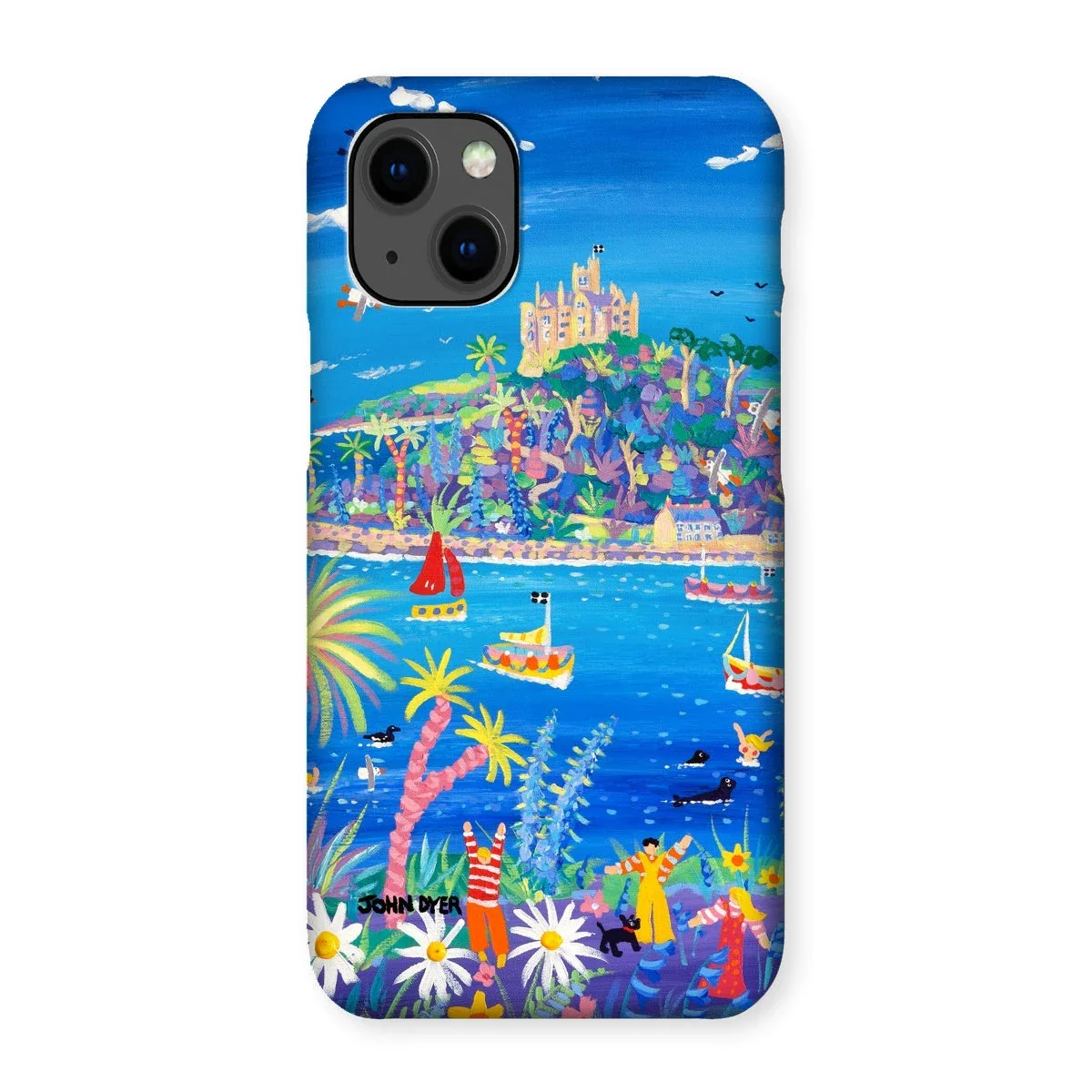Snap Art Phone Case. St Michael's Mount. Artist John Dyer. Cornwall Art Gallery - Image 5