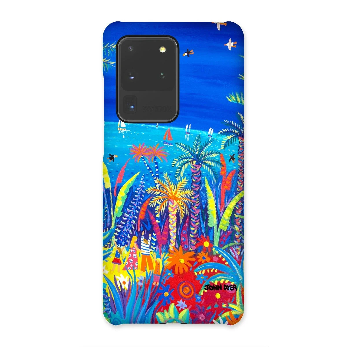Snap Art Phone Case. Tresco Abbey Gardens. Artist John Dyer. Cornwall Art Gallery - Image 2