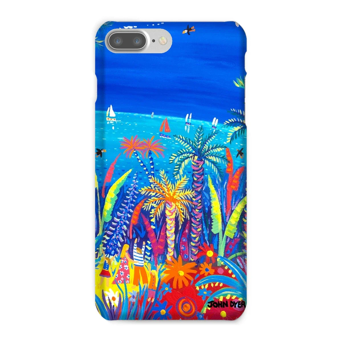 Snap Art Phone Case. Tresco Abbey Gardens. Artist John Dyer. Cornwall Art Gallery - Image 32
