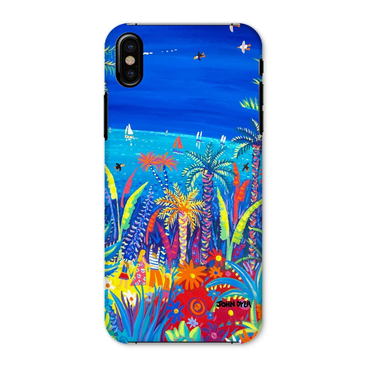 Snap Art Phone Case. Tresco Abbey Gardens. Artist John Dyer. Cornwall Art Gallery - Image 34
