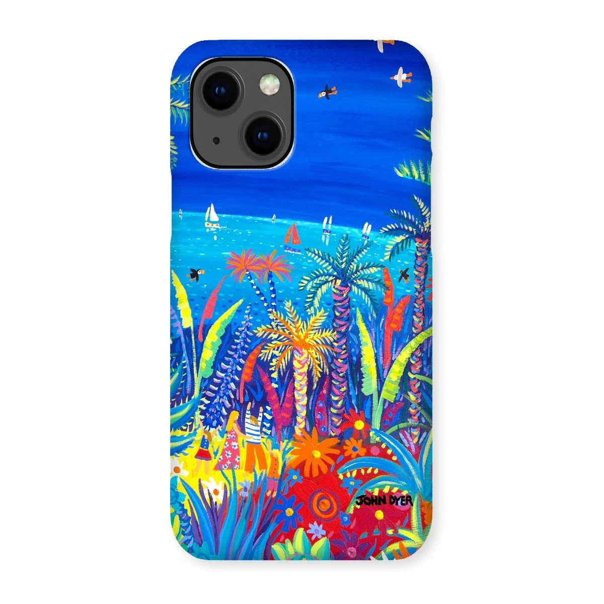 Snap Art Phone Case. Tresco Abbey Gardens. Artist John Dyer. Cornwall Art Gallery - Image 4