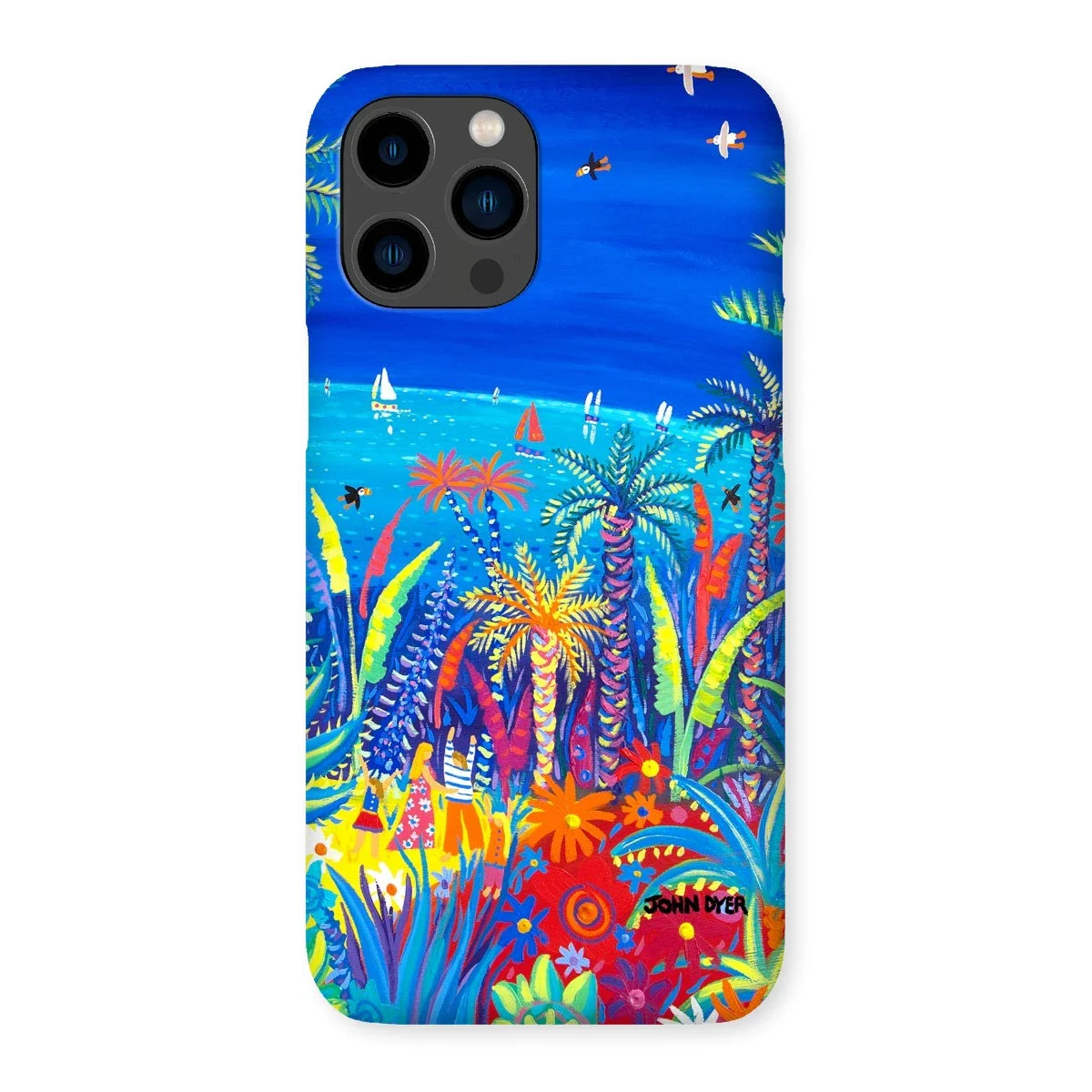 Snap Art Phone Case. Tresco Abbey Gardens. Artist John Dyer. Cornwall Art Gallery - Image 47