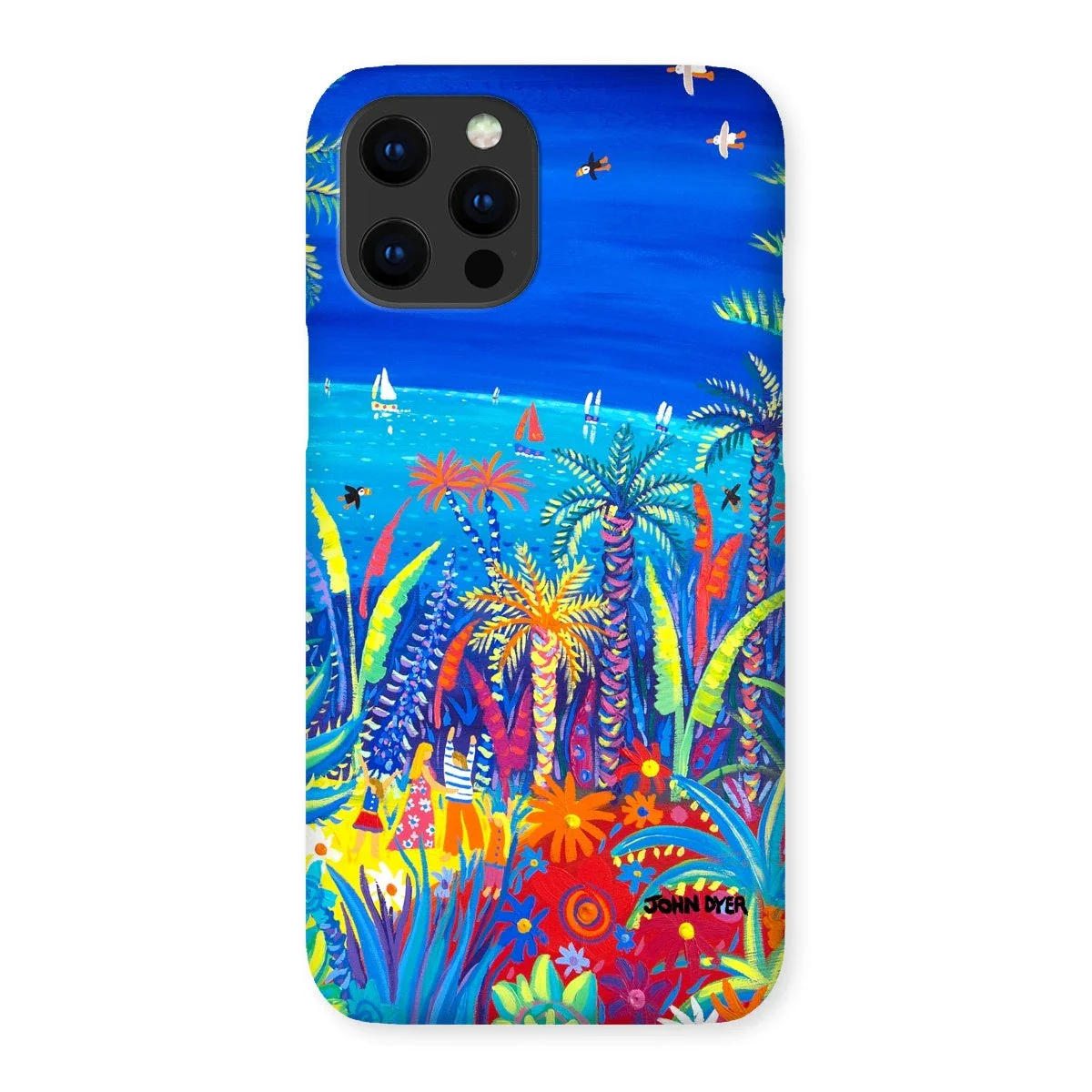 Snap Art Phone Case. Tresco Abbey Gardens. Artist John Dyer. Cornwall Art Gallery - Image 7