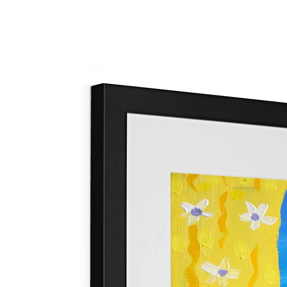 John Dyer Framed Open Edition Cornish Fine Art Beach Print. 'Snoozing Cat on the Chair, St Ives'. Cornwall Art Gallery - Image 10