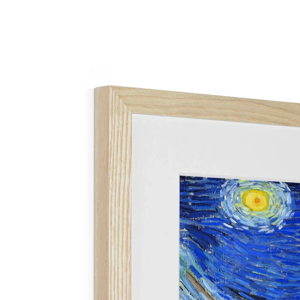 Vincent Van Gogh Framed Open Edition Art Print. 'Starry Night'. Art Gallery Historic Art - Image 12