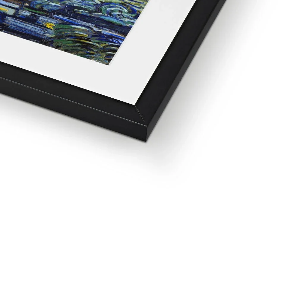 Vincent Van Gogh Framed Open Edition Art Print. 'Starry Night'. Art Gallery Historic Art - Image 7