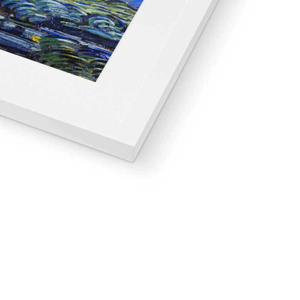 Vincent Van Gogh Framed Open Edition Art Print. 'Starry Night'. Art Gallery Historic Art - Image 8