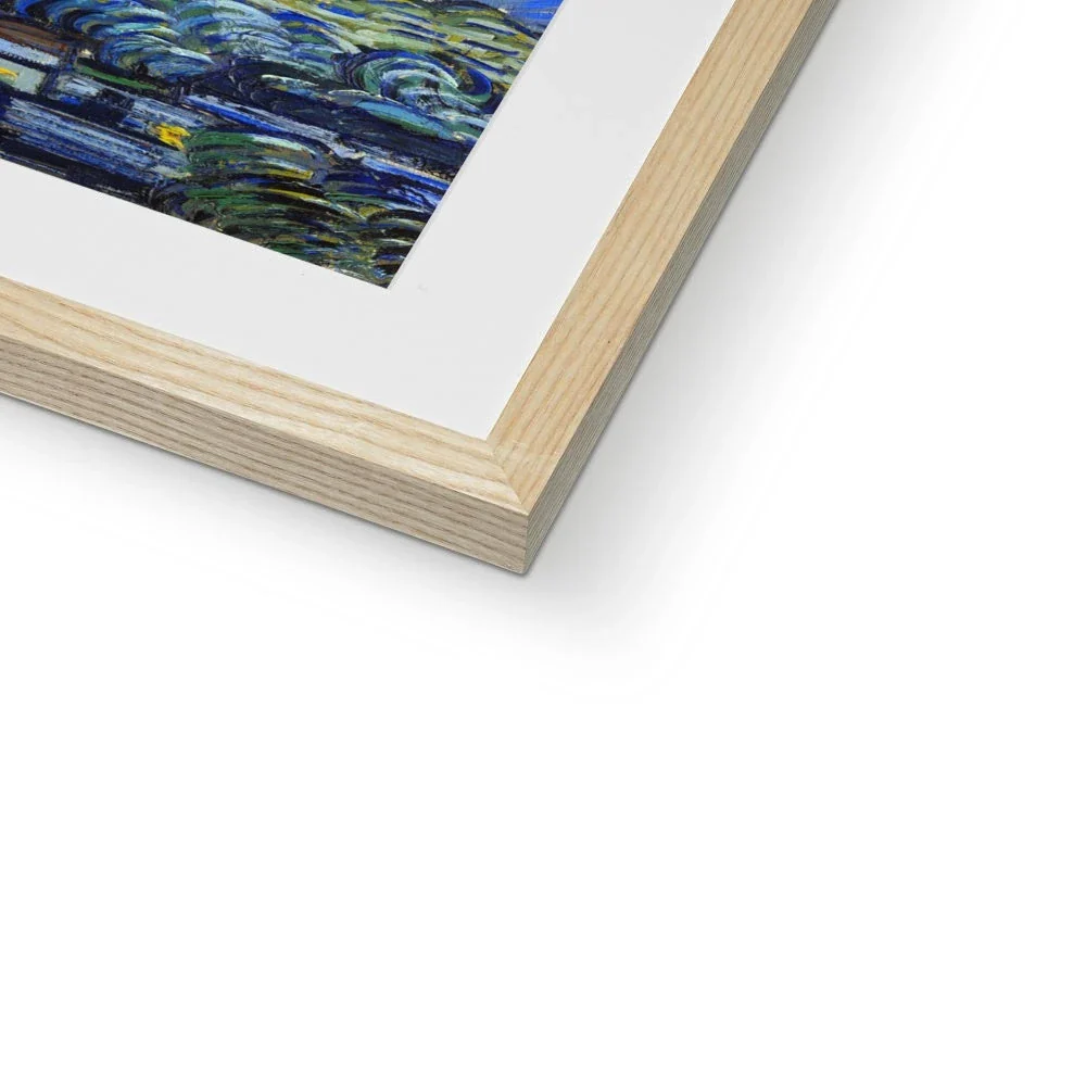 Vincent Van Gogh Framed Open Edition Art Print. 'Starry Night'. Art Gallery Historic Art - Image 9