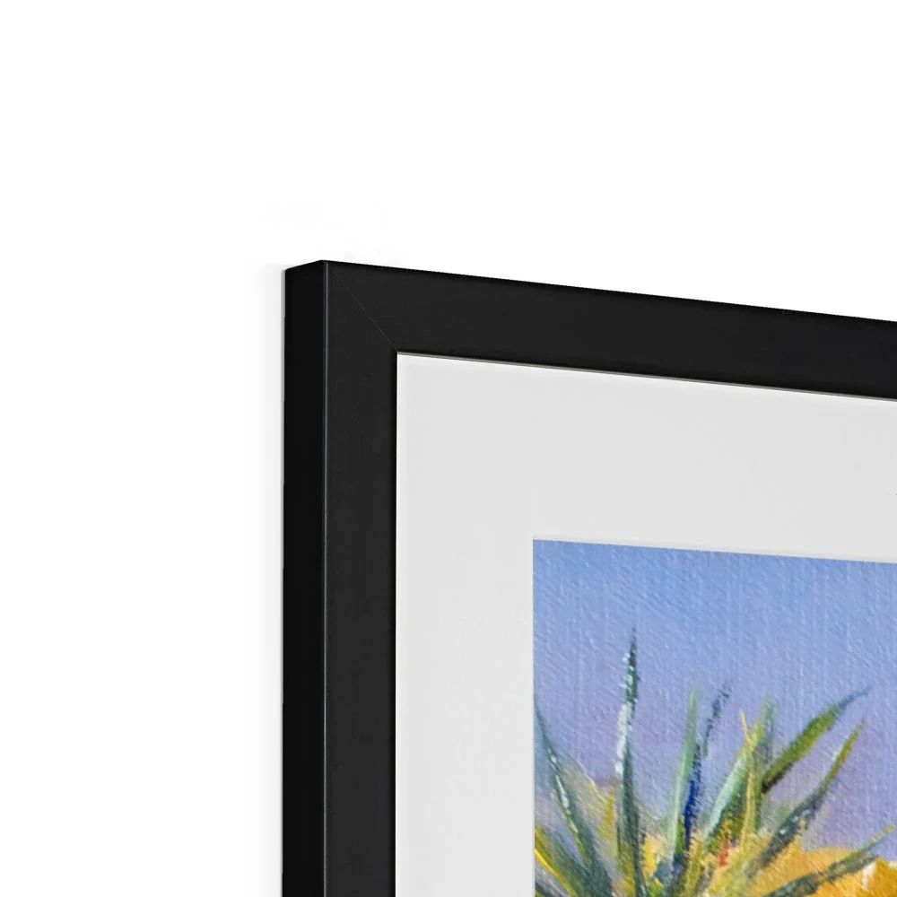 Ted Dyer Framed Open Edition Cornish Fine Art Print. 'Afternoon on the Beach. St Ives'. Cornwall Art Gallery - Image 10