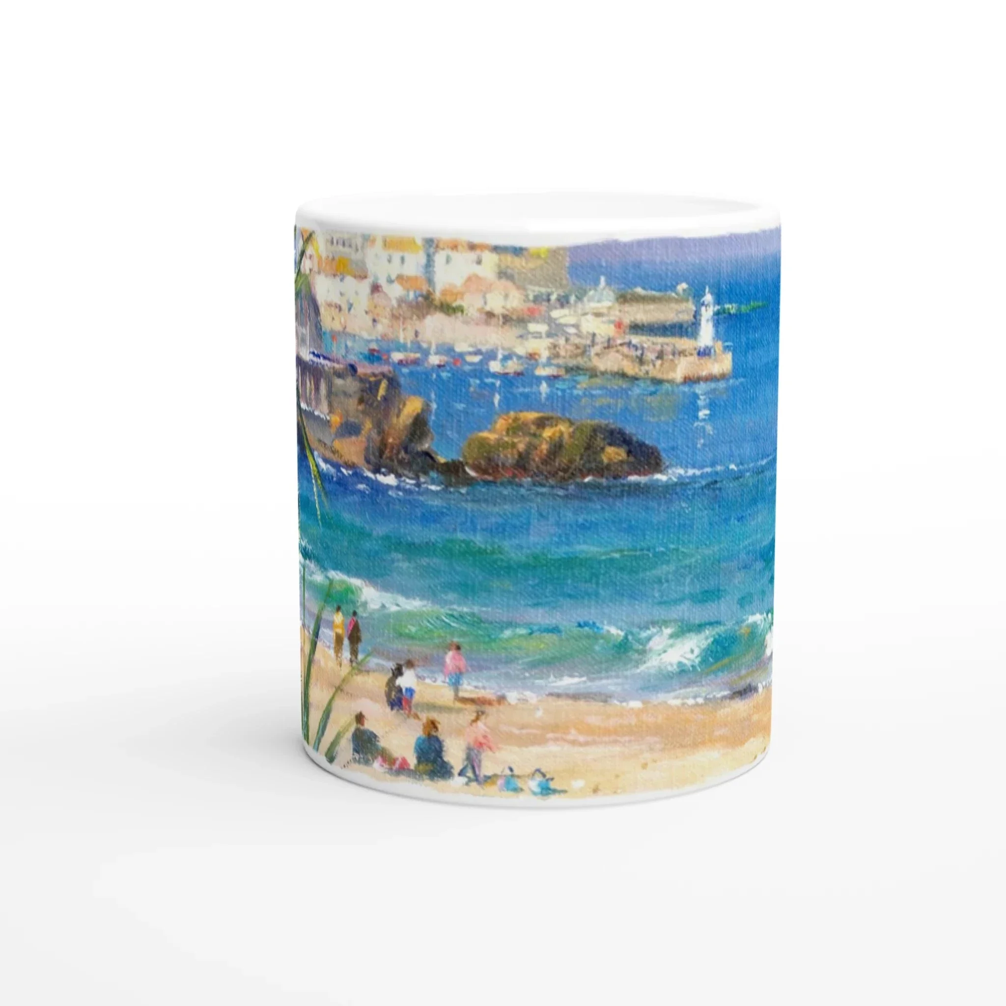 Ted Dyer Ceramic Cornish Art Mug. Paintings on Mugs Range. St Ives, Cornwall - Image 3